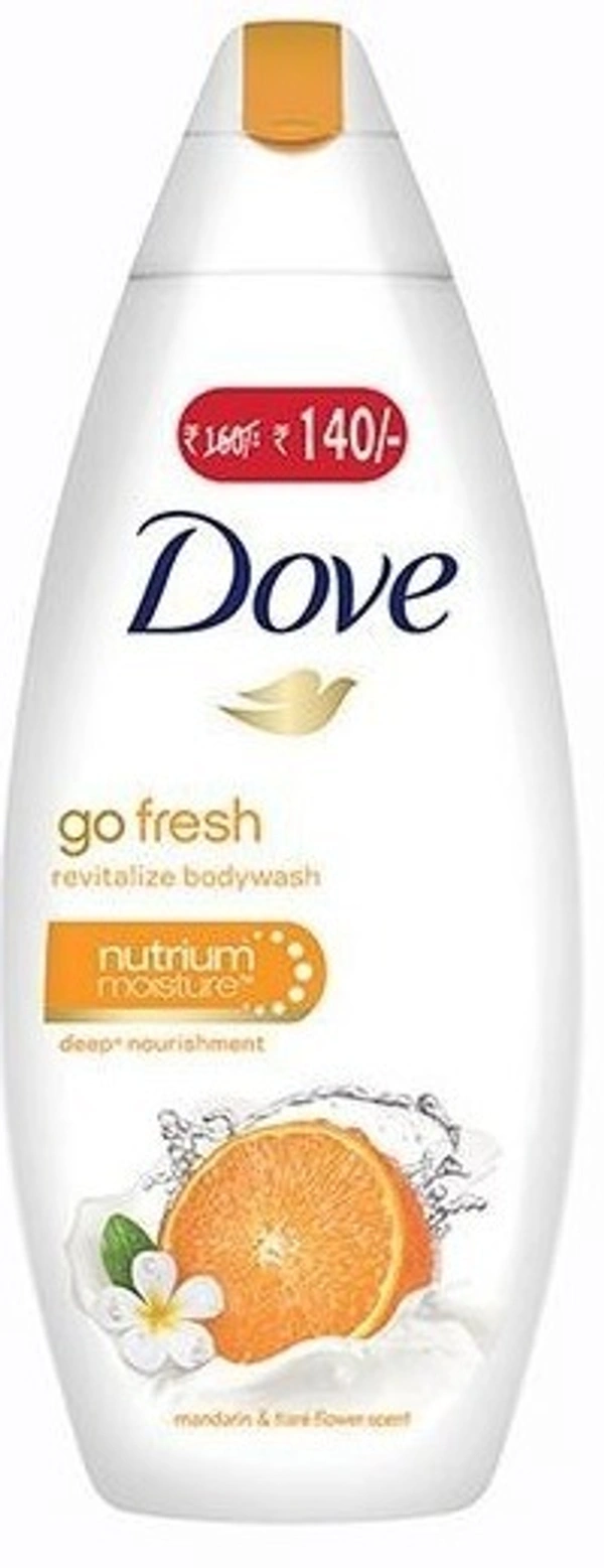 Dove Body Wash Mandarin Tiare Flower Scent, 190ml - 190ml