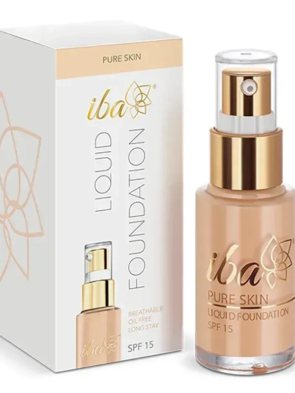 Iba Pure Skin Liquid Foundation Golden Beige, 30ml