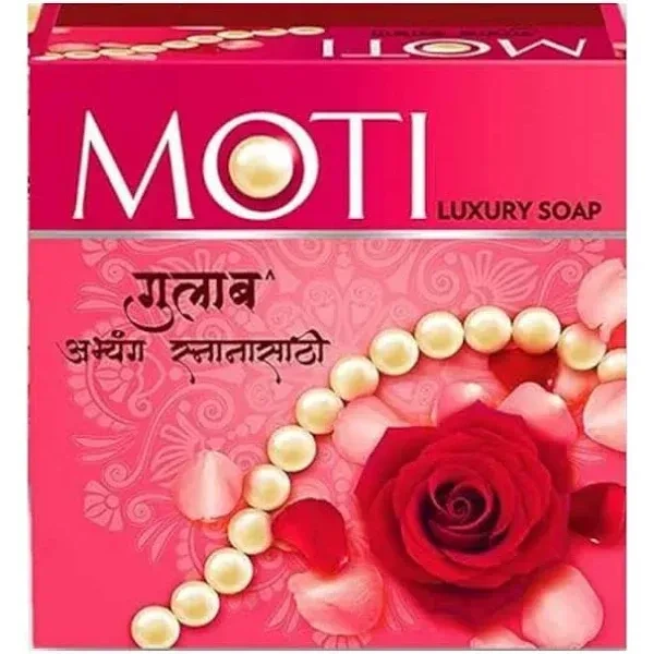 Moti Luxury Bath Soap Gulab, 150g - 150g