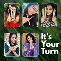 Greenloverstore Organic bamboo tooth brush pack of 3