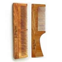 Greenloverstore 100% Pure Oil Treated Neem Wooden Combo Pack Of 2 