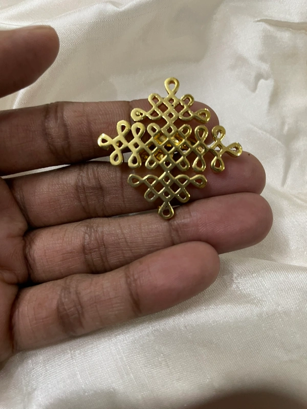 Katyayni (New Version) Finger Ring- Gold Plated 