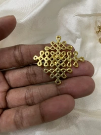 Katyayni (New Version) Finger Ring- Gold Plated 