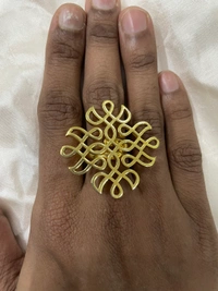 Kaveri Ring  (New Version) -Gold Plated