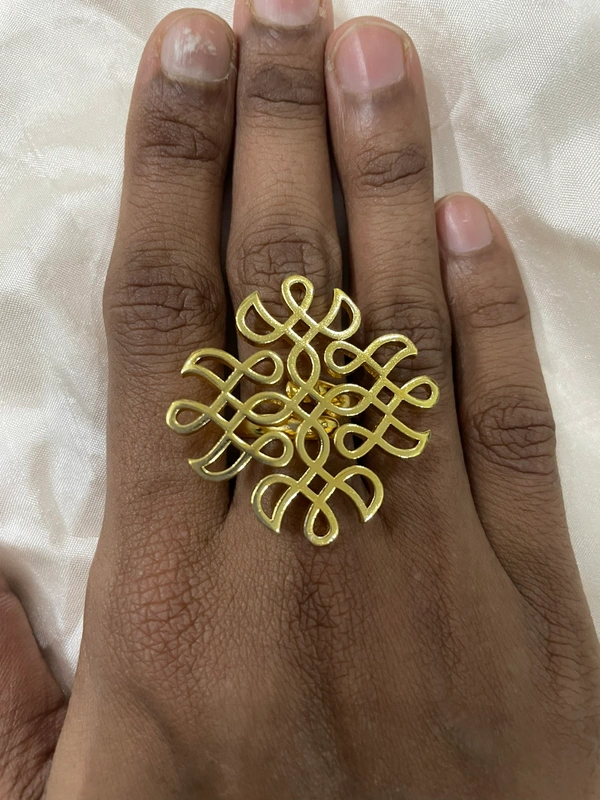Kaveri Ring  (New Version) -Gold Plated