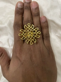 Kaveri Ring  (New Version) -Gold Plated