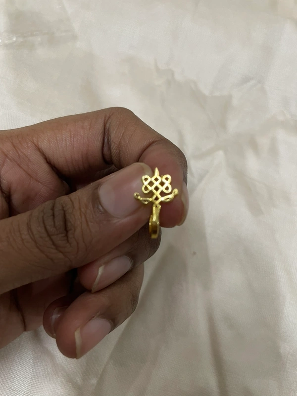 Ahalya Nose Pin- Clip On 