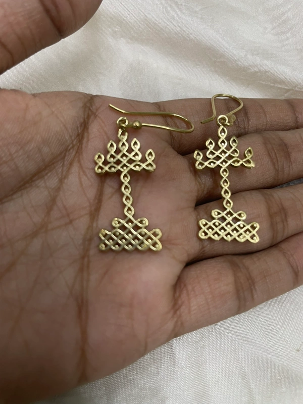 Deepam Hook Earrings 
