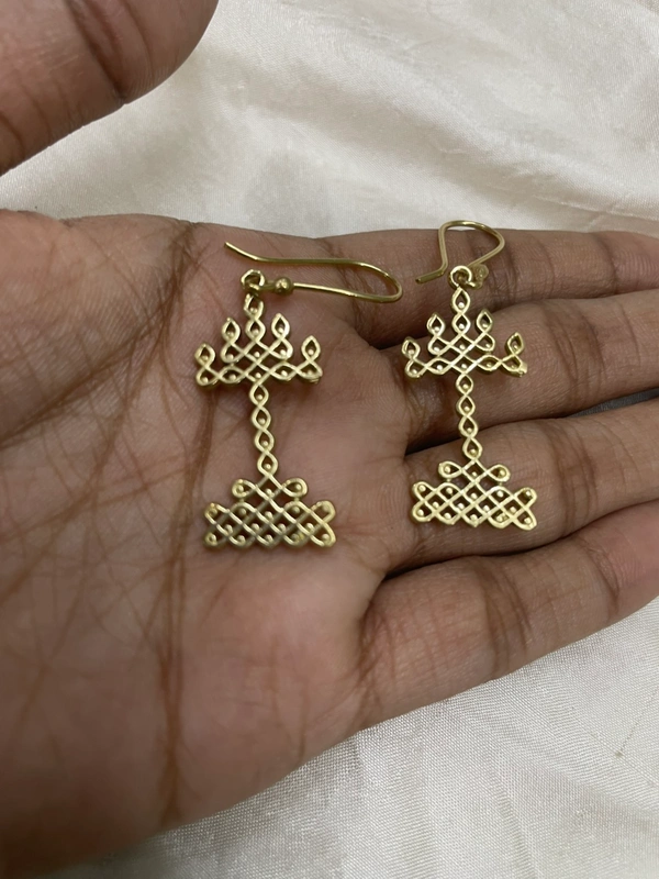 Deepam Hook Earrings 