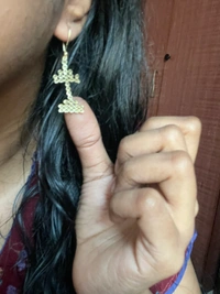 Deepam Hook Earrings 