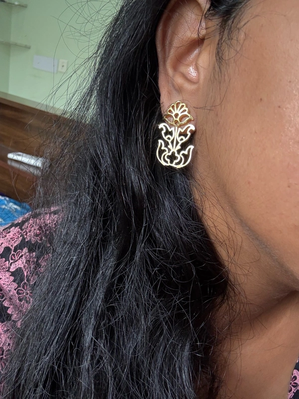 Champa Stud Earrings 