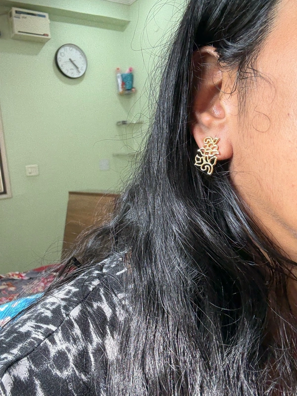 Orchid Stud Earrings