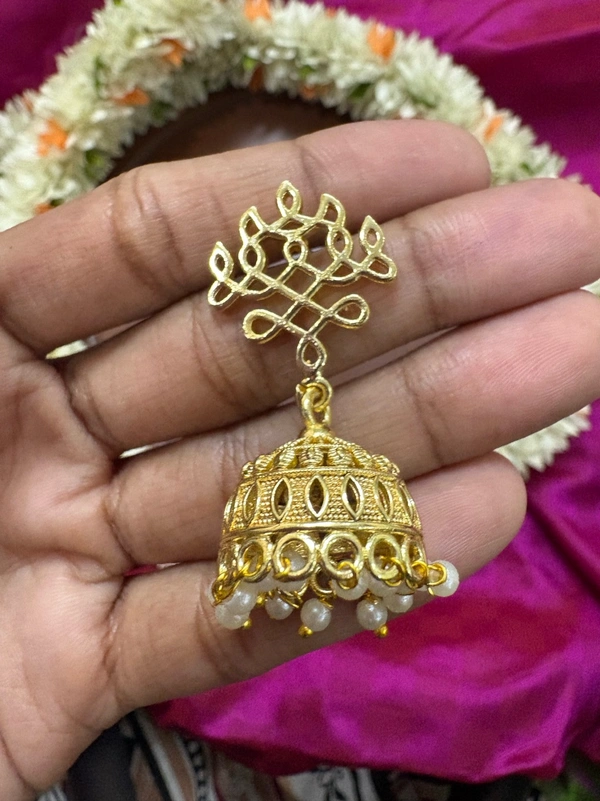 Soundarya Medium Size Jhumka-Limited Edition