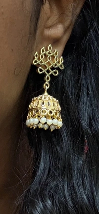 Set Of 3 Jhumka- Small, Medium, Large 