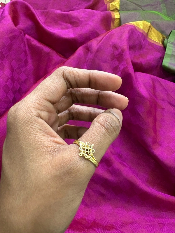 Ahalya Stackable Ring - 2 cm