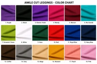 Ankle Cut Leggings - L, 8