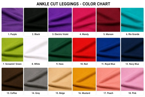 Ankle Cut Leggings - L, 9