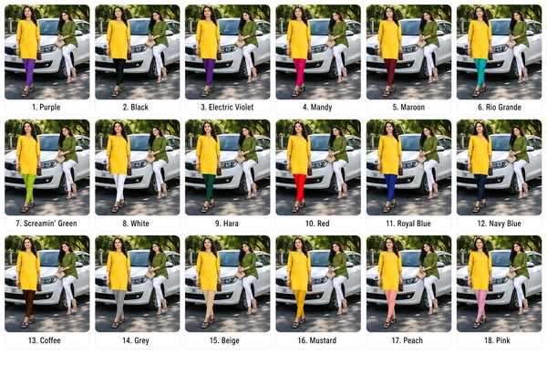 Ankle Cut Leggings - XL, 1