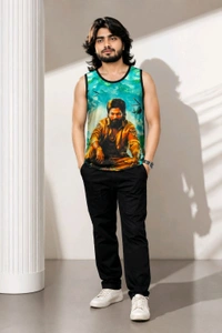 Men’s Sleeveless Printed Vest Pack Of 3