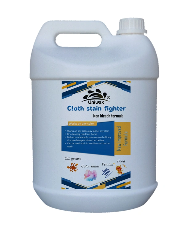 Stain Fighter / Stain Remover / Ink Stain, Oil Stain, Food Stain, Colour Stain - 5liter
