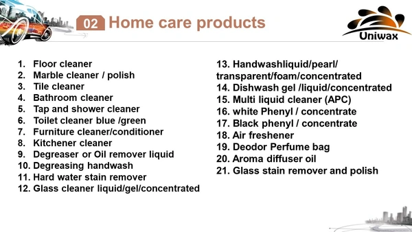 Uniwax White Phenyl Concentrate 1 liter Makes 40 liter - 5 liter