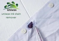Uniwax Ink Remover, Ballpoint Pen, Fountain Pen, Ink, Permanent Marker, Gel Pen Stain Remover from Fabric and Furniture - 1 liter