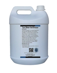 UniWax Tyre Polish – Long-Lasting Shine & Protection – Restores Faded Tires & Resists Dust - 5 kg