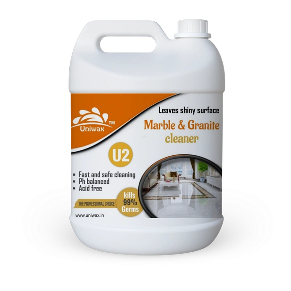 Uniwax Marble and Granite Cleaner surface cleaner and shiner Natural stone cleaner - 5 kg