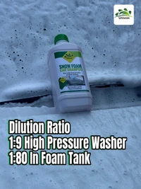 uniwax -snow foam shampoo With Wax Thick Foam - 1kg