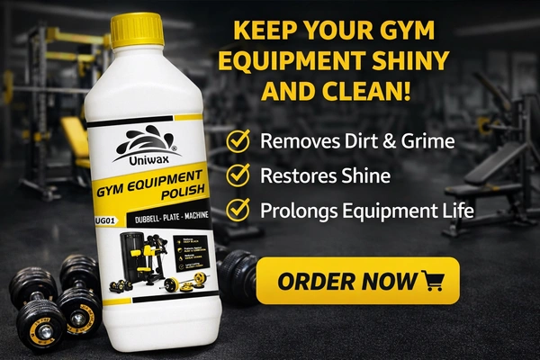 Uniwax Gym Equipment Polish โ Rust Protection, Odor Remover & Long-Lasting Shine (UG01) - 5kg