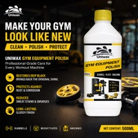 Uniwax Gym Equipment Polish โ Rust Protection, Odor Remover & Long-Lasting Shine (UG01) - 5kg
