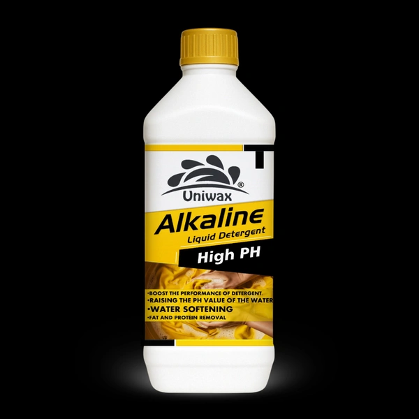 Alkaline liquid detergent- High PH stain remover, suitable for top load & front load washing machine.