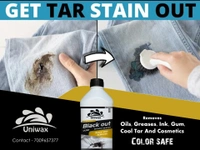 Black out- black stain remover DAMBER, PAINT, OIL, GREASE, GUM, COSMETICS, INK, ETC. UL02 - 1 liter