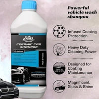 uniwax Premium Ceramic Car Shampoo – Ultra Shine & Protection - 1 kg
