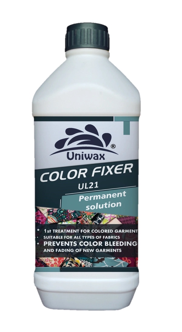 Uniwax Ultimate Fabric Color Care Combo – Prevents Color Bleeding, Removes Color Stains & Protects Fabric Colors - 3 liter