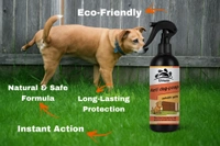 uniwax anti dog-poop / stop dogs from pooping or peeing outside gates / Street dog repellent / Stop Doing Potty - 1litr