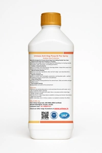 uniwax anti dog-poop / stop dogs from pooping or peeing outside gates / Street dog repellent / Stop Doing Potty - 1litr