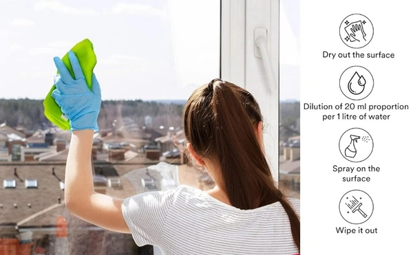 Uniwax Glass Cleaner Concentrate 1:20 - 200 ml