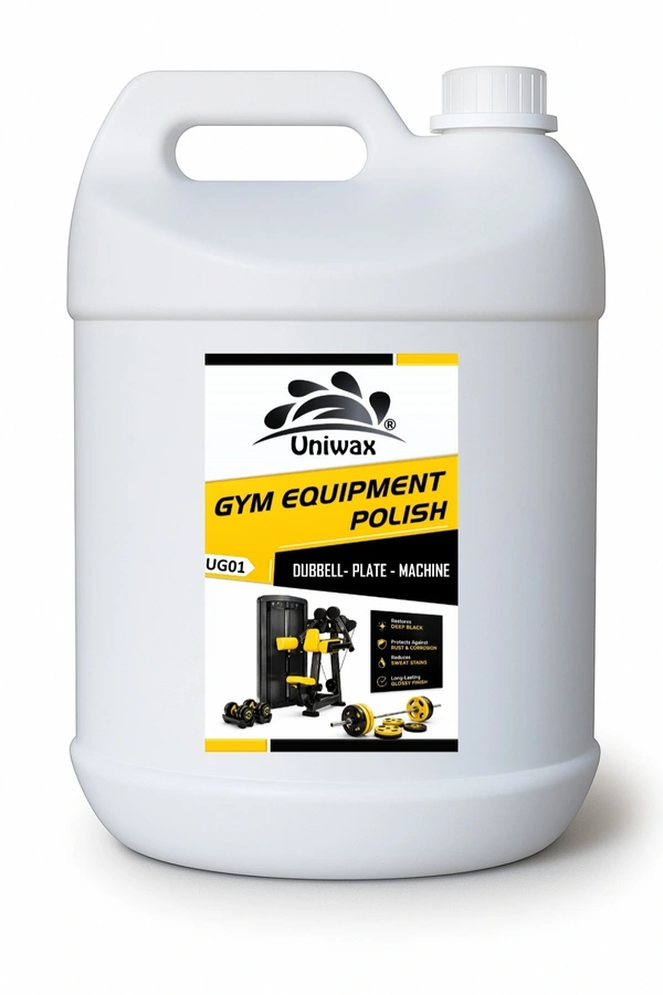 Uniwax Gym Equipment Polish – Rust Protection, Odor Remover & Long-Lasting Shine (UG01) - 5000ml