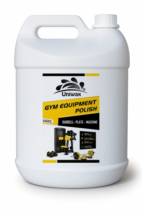Uniwax Gym Equipment Polish โ Rust Protection, Odor Remover & Long-Lasting Shine (UG01) - 5kg