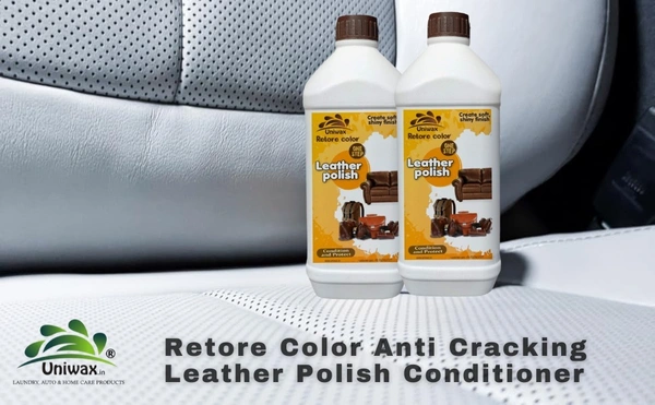 Premium Leather Polish & Conditioner | Natural Color | Restores Shine, Softness & Protection | Suitable for Bags, Shoes, Jackets, Sofas & Car Seats - 1kg