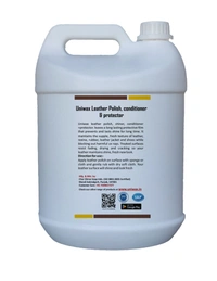 Premium Leather Polish & Conditioner | Natural Color | Restores Shine, Softness & Protection | Suitable for Bags, Shoes, Jackets, Sofas & Car Seats - 5kg