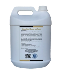 Uniwax Metal Polish – Removes Tarnish, Rust & Oxidation for Stainless Steel, Brass, Copper & More - 5kg