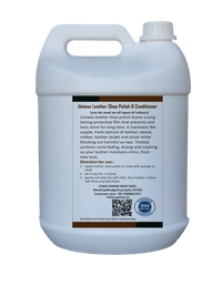 Uniwax Leather Shoe Polish Natural colour – Premium Shoe Shine for All Leather Colors – Nourishes, Protects & Restores – Long-Lasting Gloss - 5 kg