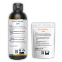 Stain booster for colored cloth pan, gutka, tea, blood, fungus, milk stain remover - 200 gram (100 gram each)