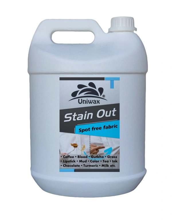 uniwax Stain out for tea coffee, pan masala, colour, black spot, food stain remover for cloth - 5 kg