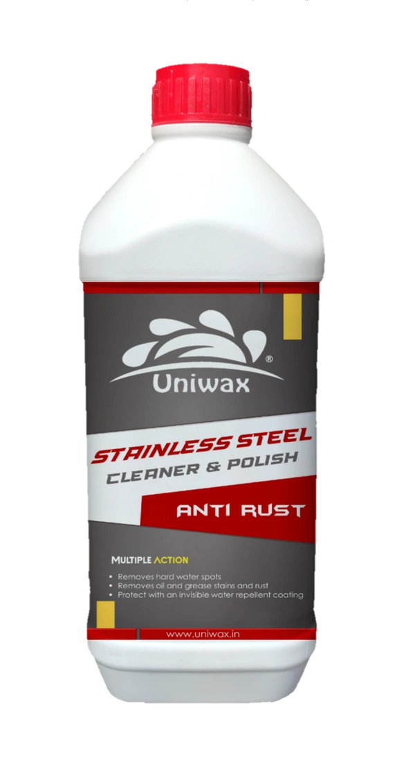 Uniwax Stainless Steel Polish | Streak-Free Shine & Protection | Restores Shine & Prevents Rust | - 1kg