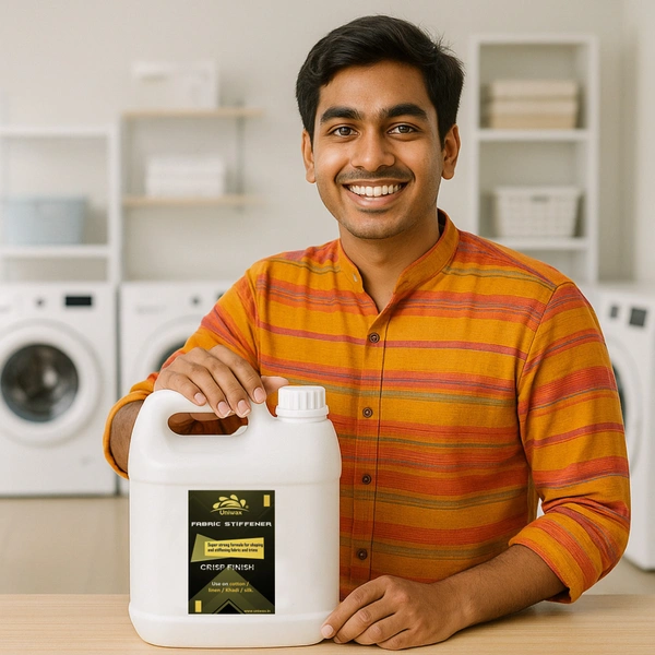 uniwax fabric stiffener, liquid starch / fabric hardener - 5kg