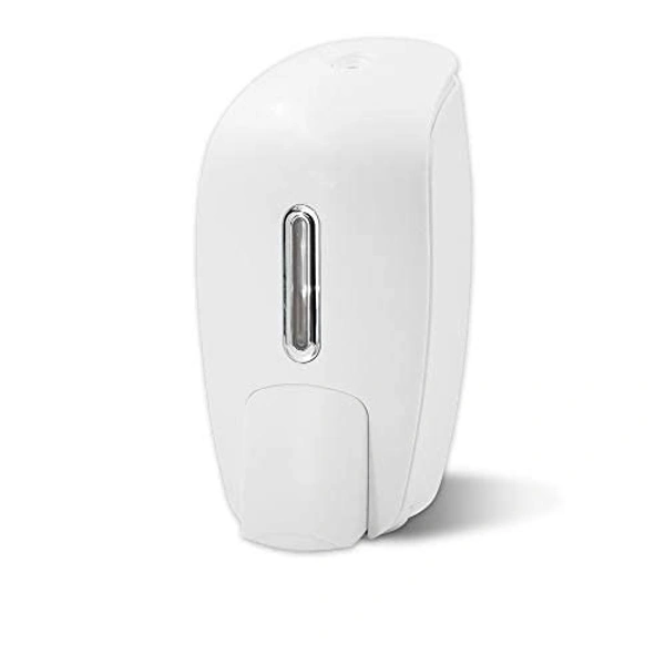 Pepcare 1000ML Manual Liquid soap Gel Shampoo Dispenser Wall Mounted for Bathroom Kitchen(Large,White)