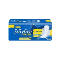 Stayfree Secure Cottony Soft Sanitary Pads (Regular Wings) - Regular